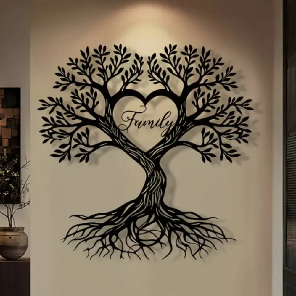 Black Family Tree Of Life Wall Decor